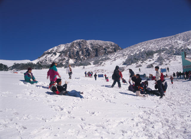 한라산설경1